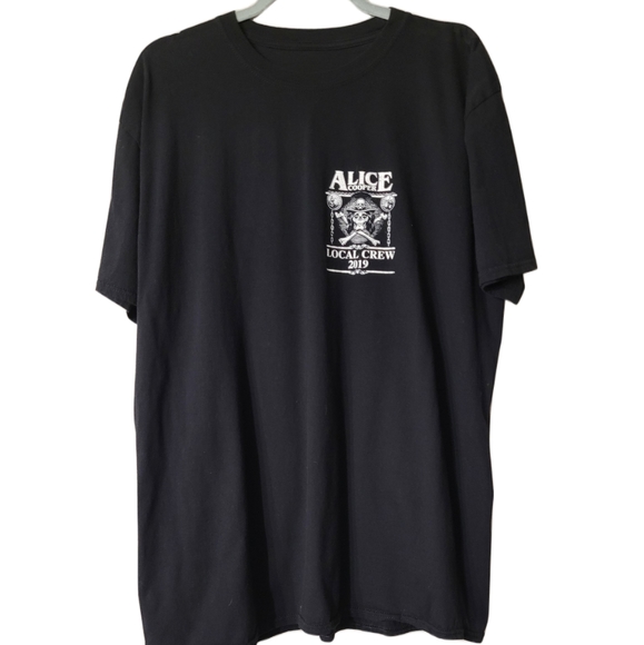 Other - Alice Cooper Local Crew T-Shirt 2019 Size XL Black